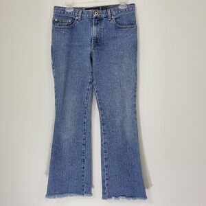 Express Jeans Low Rise Flare, Size 5/6L